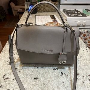 Michael Kors grey handbag